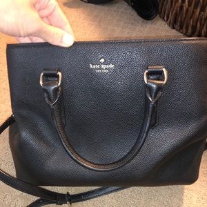 Black Kate spade bag